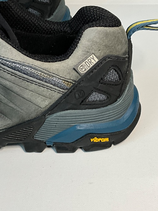 Merrell Turbulence Waterproof Hiking Shoe Men\'s 10 Grey Blue Vibram Select Dry main image 6